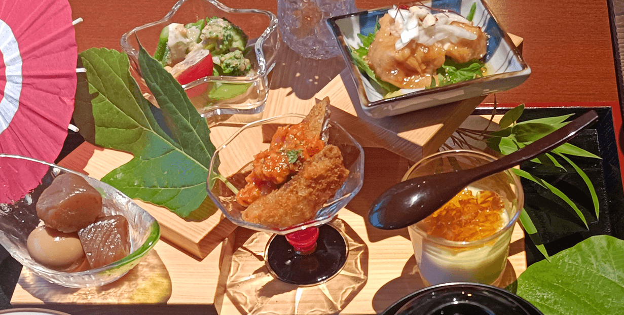 四季を感じさせる旬の料理